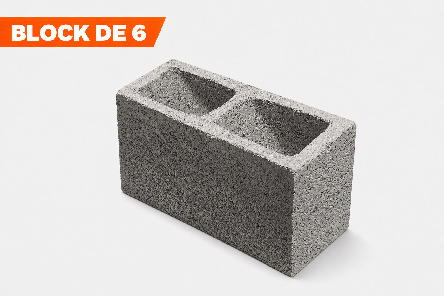 Block de 6 pulgadas